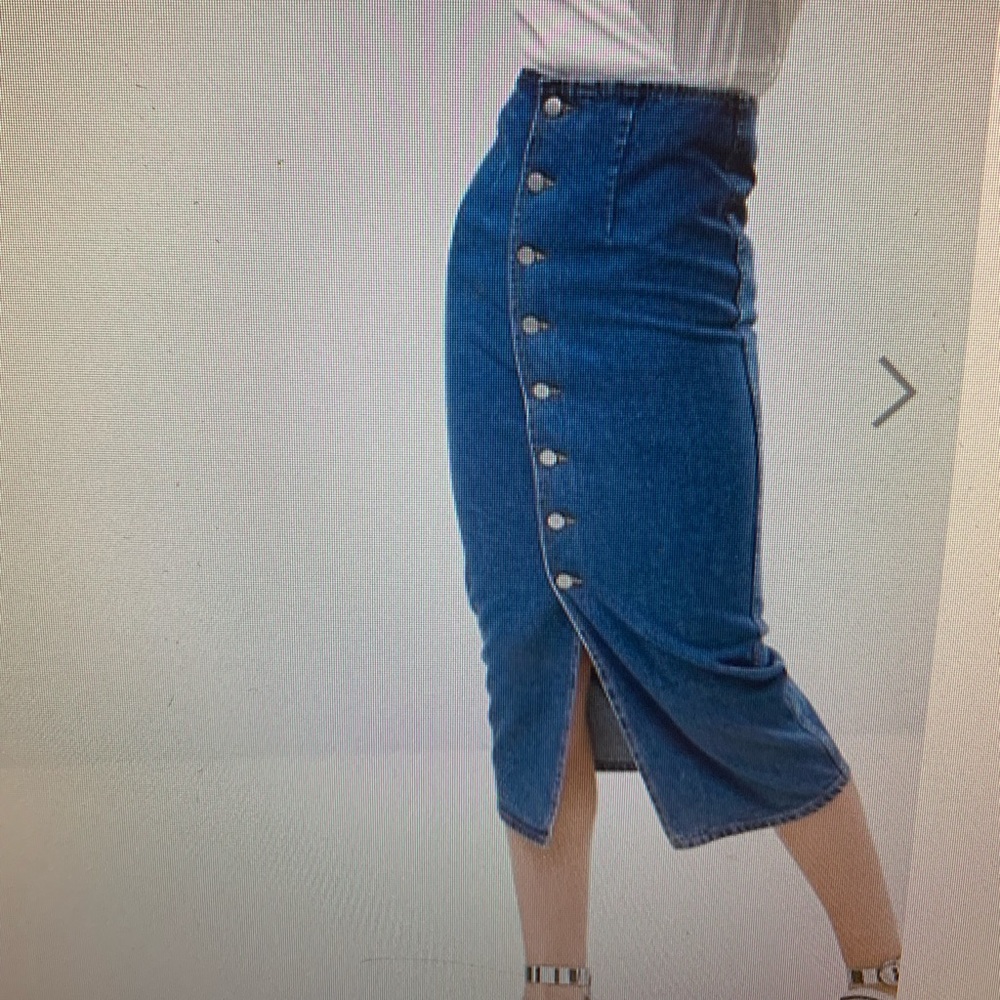 Jean Skirt